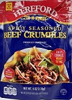 Hereford Spicy Seasoned Beef Crumbles (name change from Brushy Creek) 